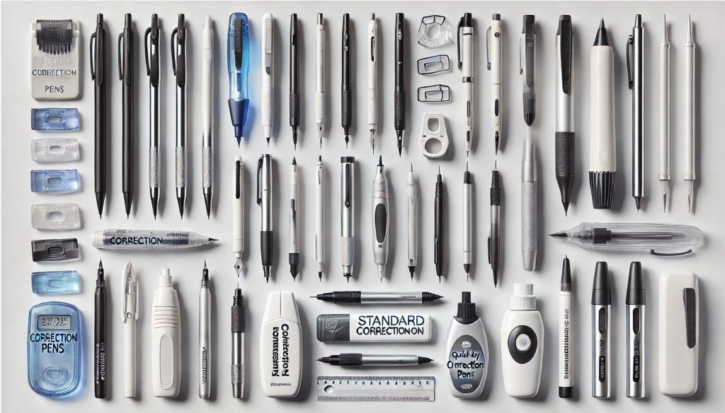 Types of Correction Pen