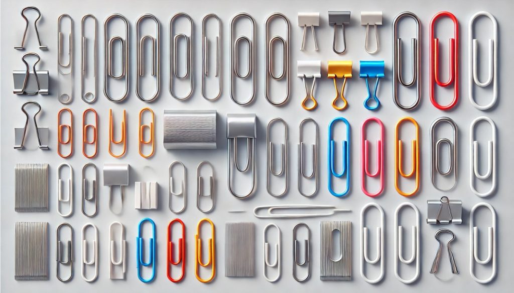 Types of Paper Clips